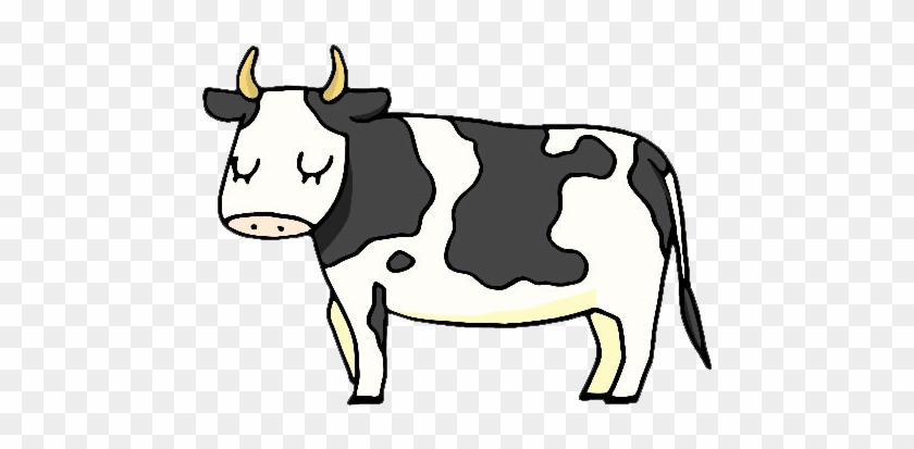 Dairy Cattle Ox Bull Clip Art - Dairy Cattle Ox Bull Clip Art #860043