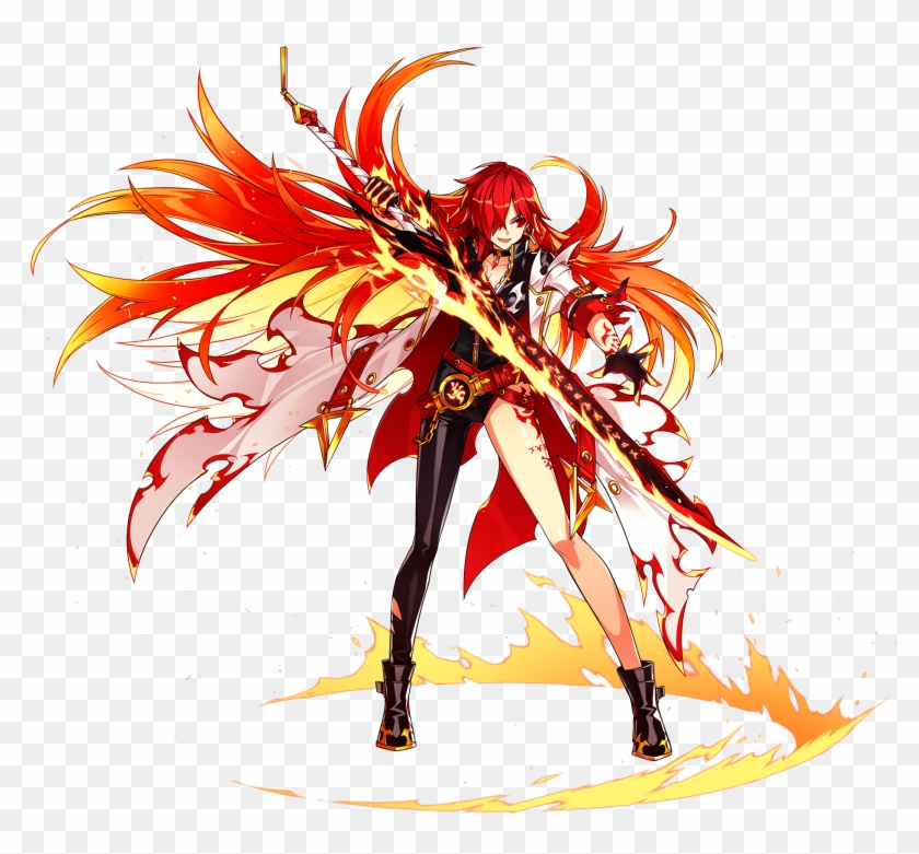 Flame Lord Elesis - Elsword Elesis Flame Lord #860231