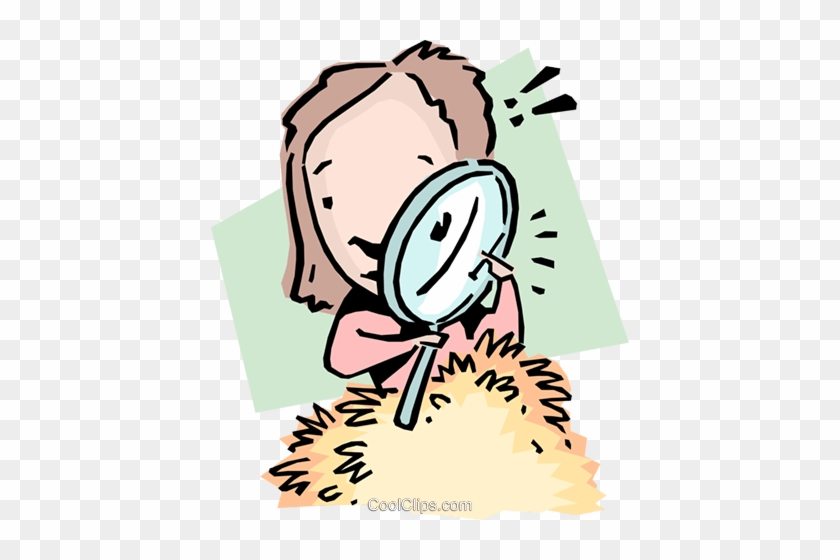 Looking For A Needle In A Haystack Royalty Free Vector - Found It Clip Art #860496
