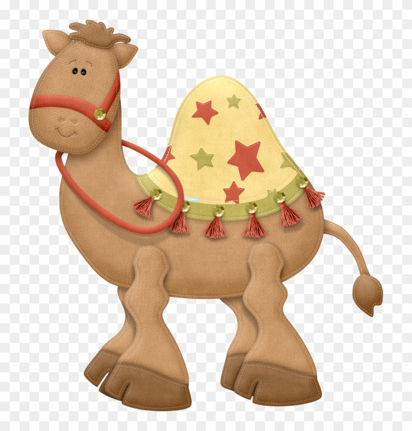 Camel Animal Manger Christmas Cartoon Royalty Free - Christmas Camel Clip Art #860635