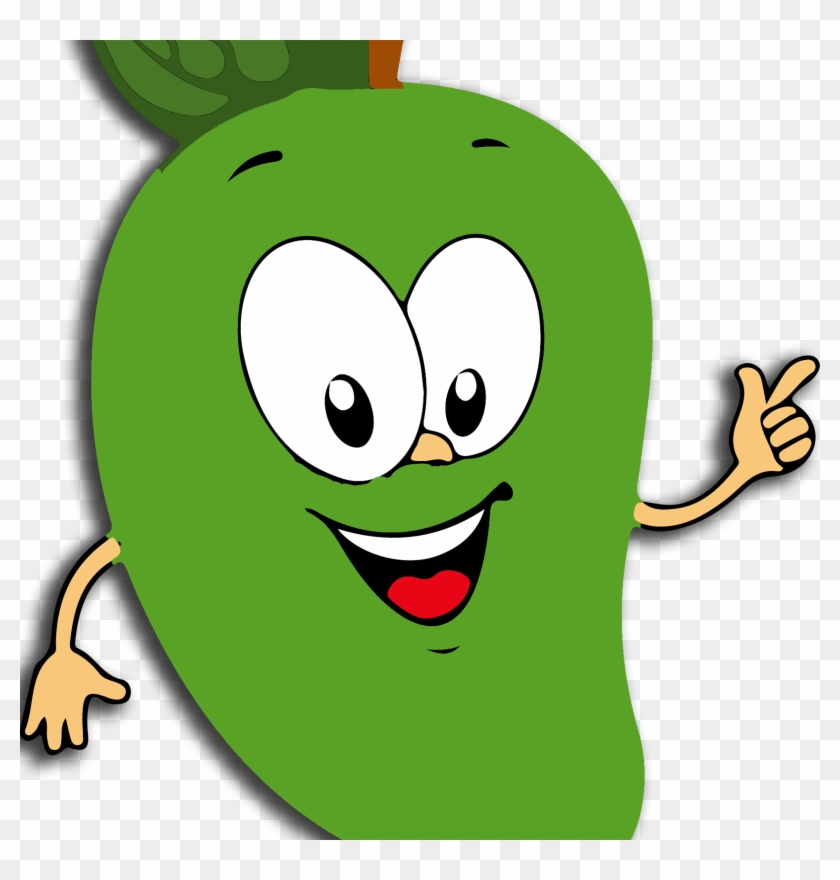 Green Mango Guy - Clip Art #860827