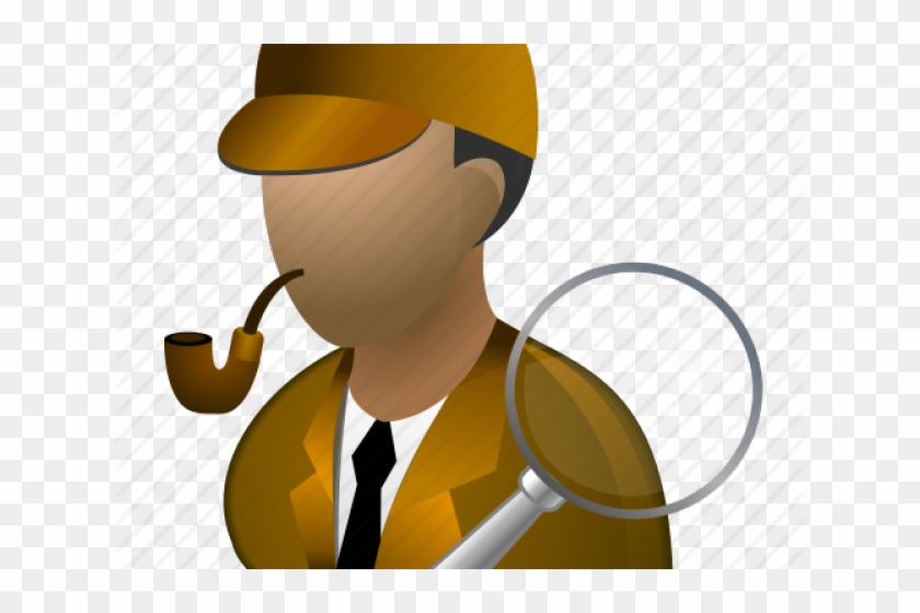 Sherlock Holmes Clipart Police Investigation - Product #860862