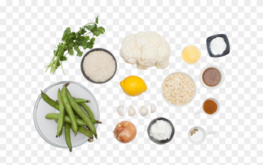 Cauliflower & Fava Bean Biryani With Basmati Rice - Snap Pea #860884