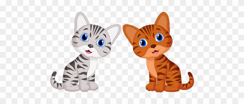 Cute White Kitten Transparent Png Picture - Cat Cartoon #860958