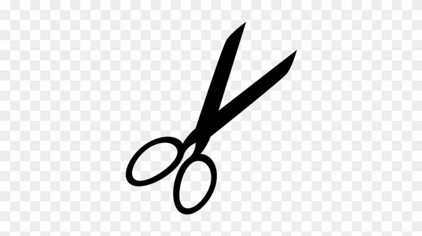 Simple Scissors Clipart - Transparent Scissors Clipart #860969