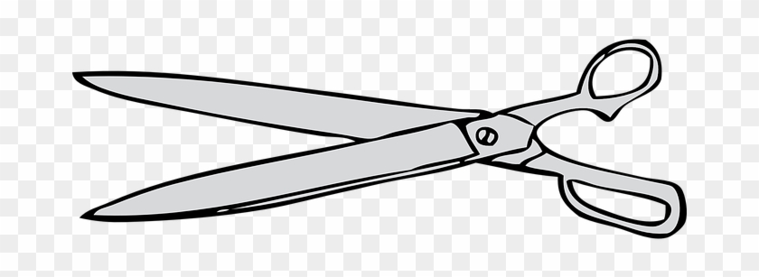 Scissors, Blade, Shears, Sharp, Edge - Cartoon Shears #860976
