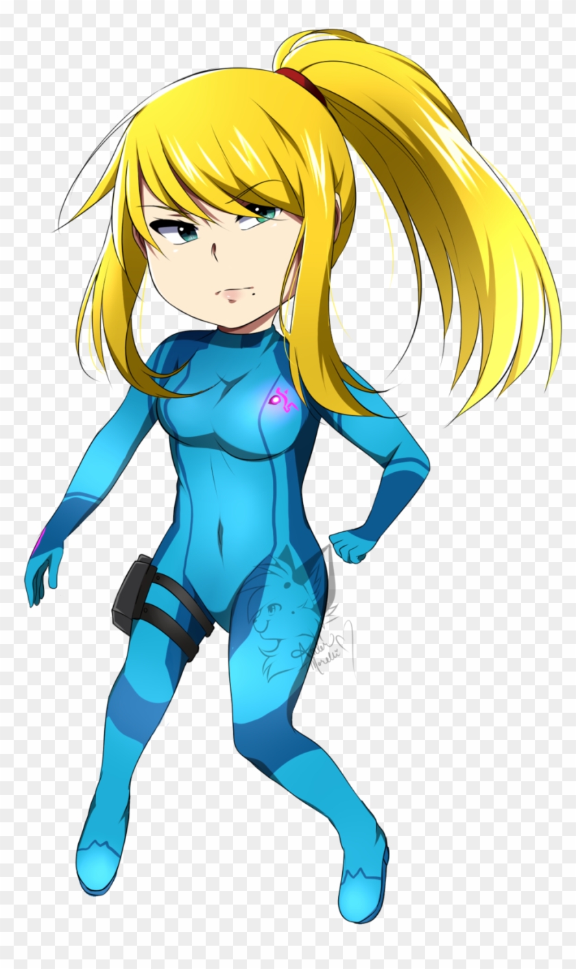 Zero Suit Samus By Crowzperch On Deviantart - Zero Suit Samus Chibi #861022