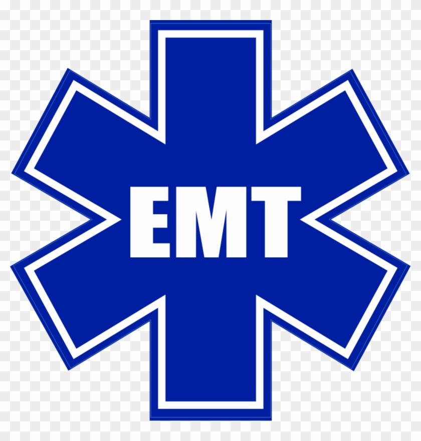 Star Of Life Emt Sticker - Red Star Of Life #861056