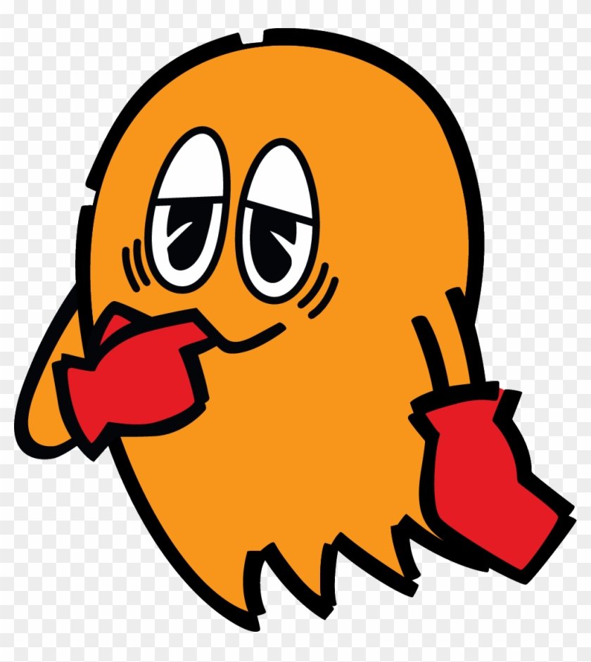 Original Clipart Pac Man - Pac Man Clyde #861084