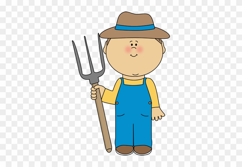 Cute Farmer Clipart - Farmer Clipart #861117