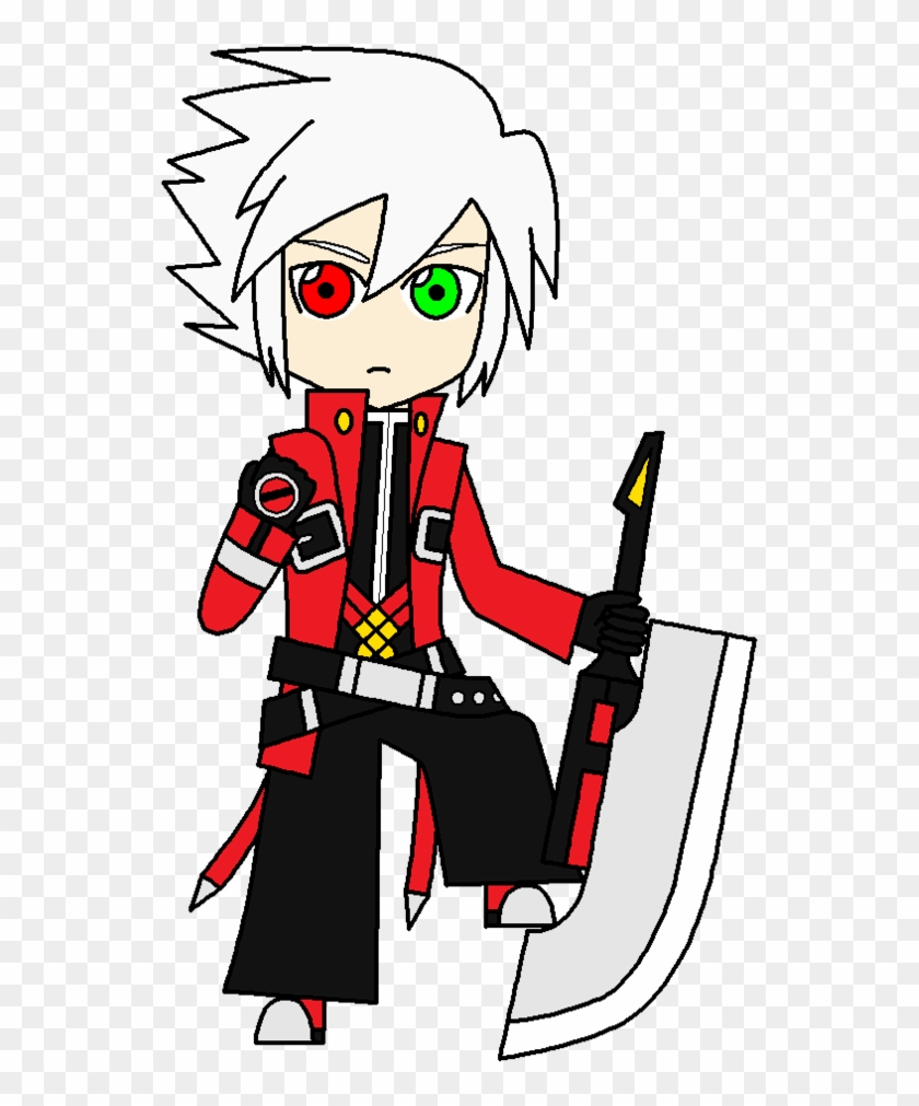 Chibi Ragna The Bloodedge By Blakjakxxi - Cartoon #861123