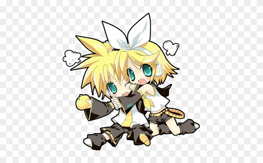 Chibi Png Hd - Rin And Len Kagamine #861137