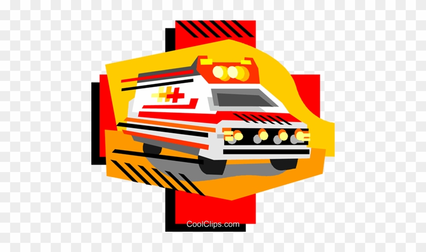Ambulance, Emergency Vehicles Royalty Free Vector Clip - Royalty-free #861143
