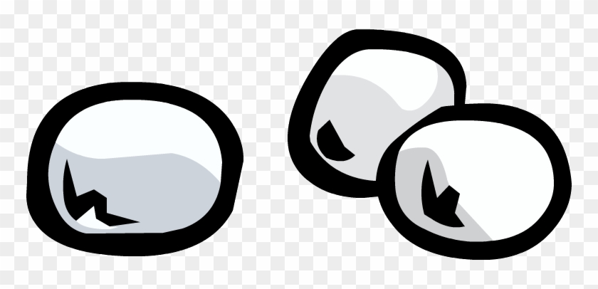 Snowballs Clipart Png - Black And White Snowball Clipart #861216