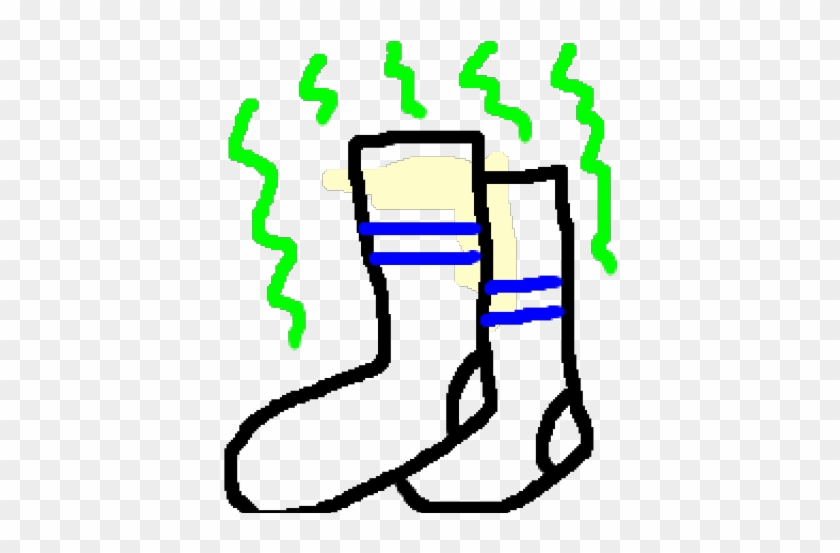 Socks Clipart Smelly Sock - Socks Clipart Smelly Sock #861243