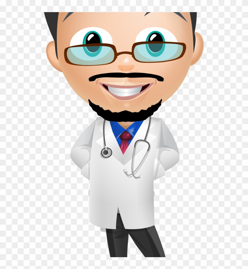 Dr Larry Caricature - Doctor Clip Art Png #861244