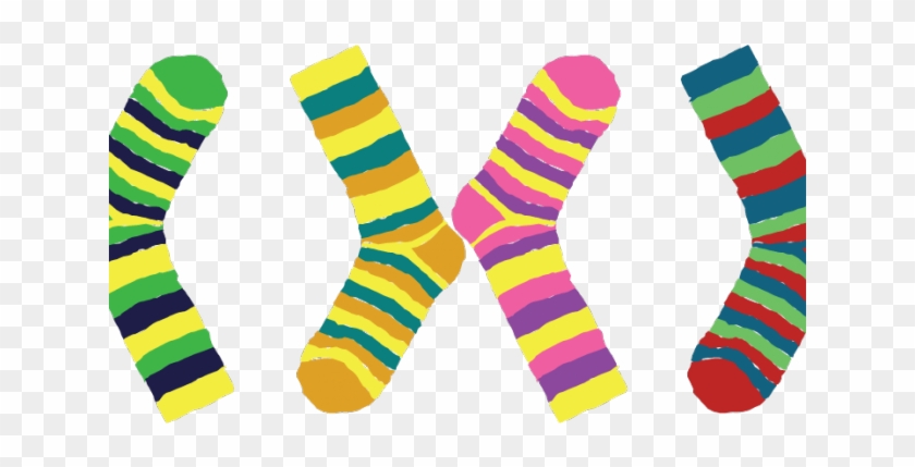 Socks Clipart Crazy Socks Day - World Down Syndrome Day Socks #861309