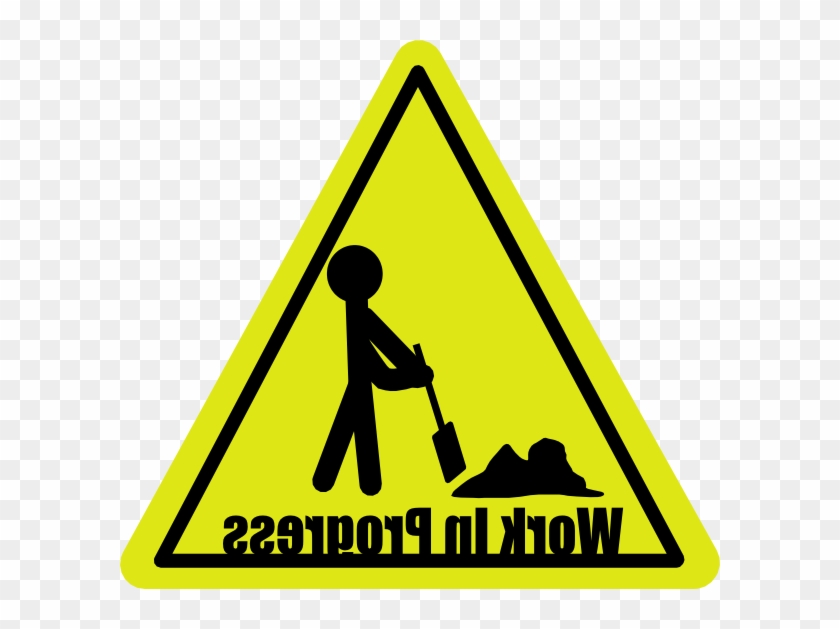 Pix For Hardworking Clipart - Traffic Sign #861333