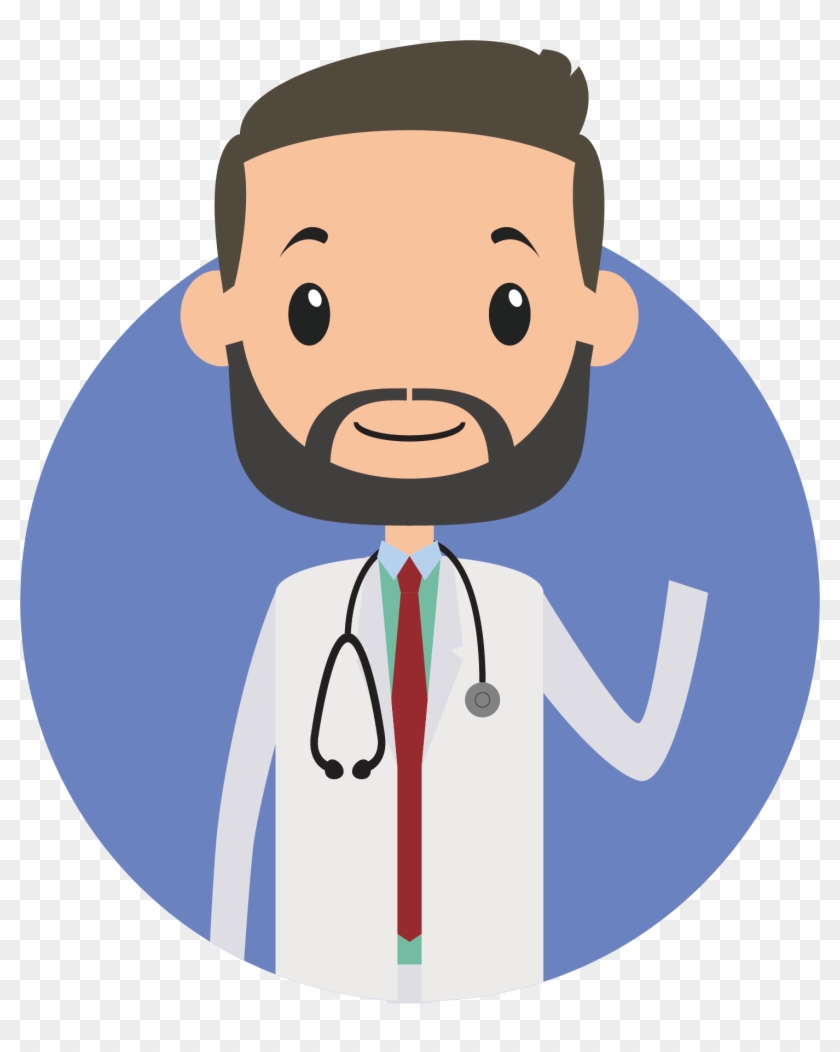 Cartoon Physician Drawing - Doctor Cartoon - Free Transparent PNG Clipart  Images Download