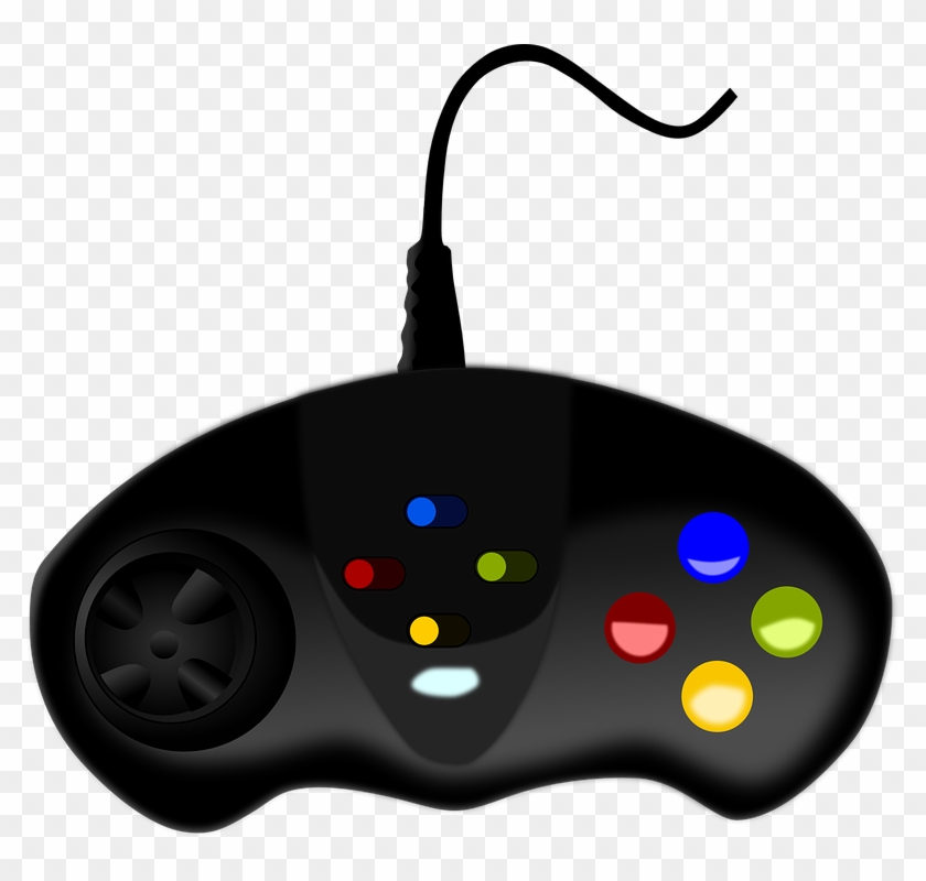 Joystick Clipart - Video Game Controller Png #861420