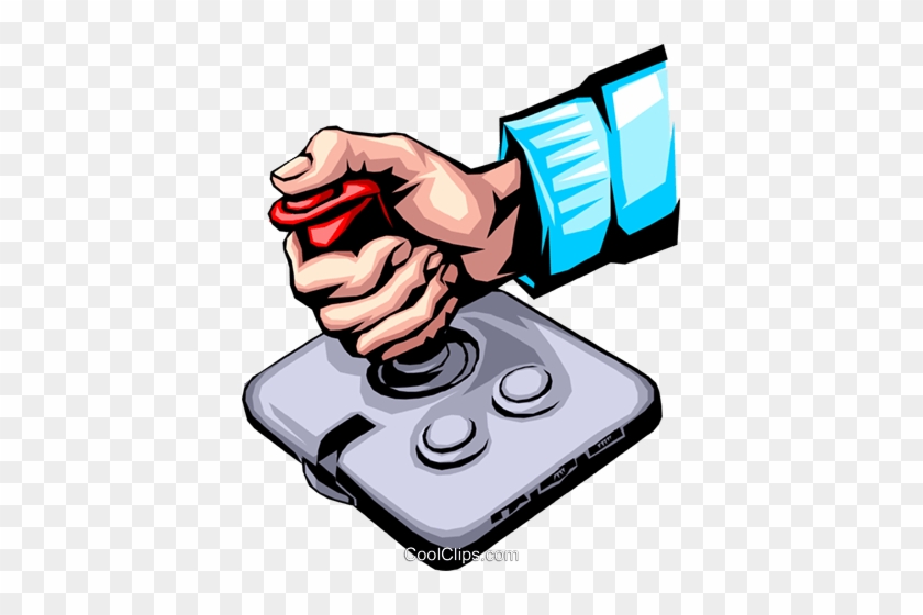 Joystick Clipart - Hand On A Joystick #861430