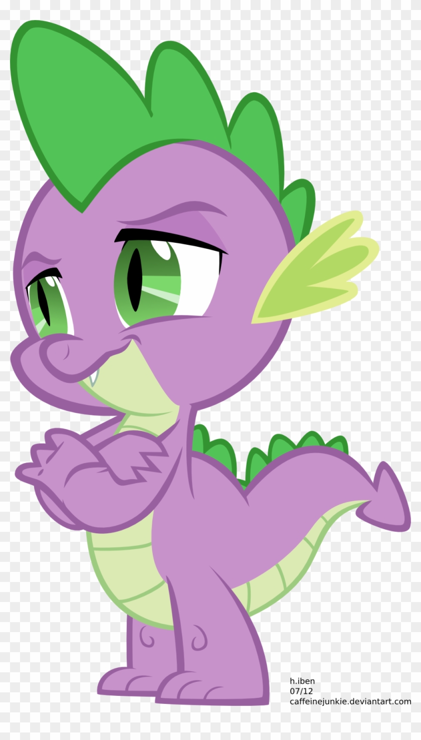 Mlp Spike Vector - Draghetto My Little Pony #861459