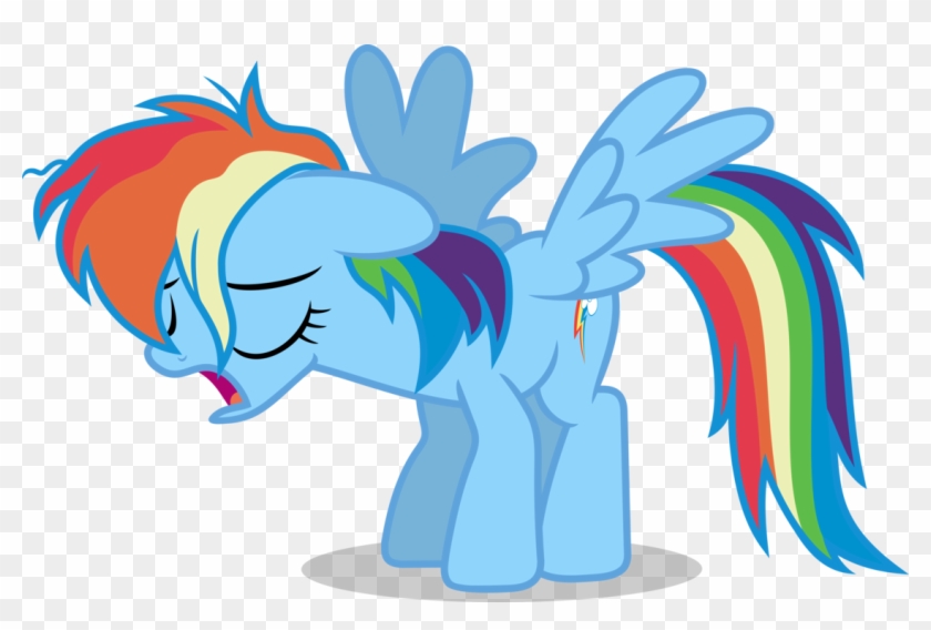 Mlp Fim Rainbow Dash Vector By Luckreza8 - Rainbow Dash Commander Hurricane #861486