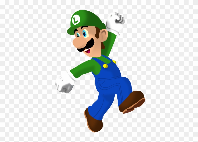 Cartoon Luigi By Woopwoopwoop11 - Super Mario Run Luigi #861615