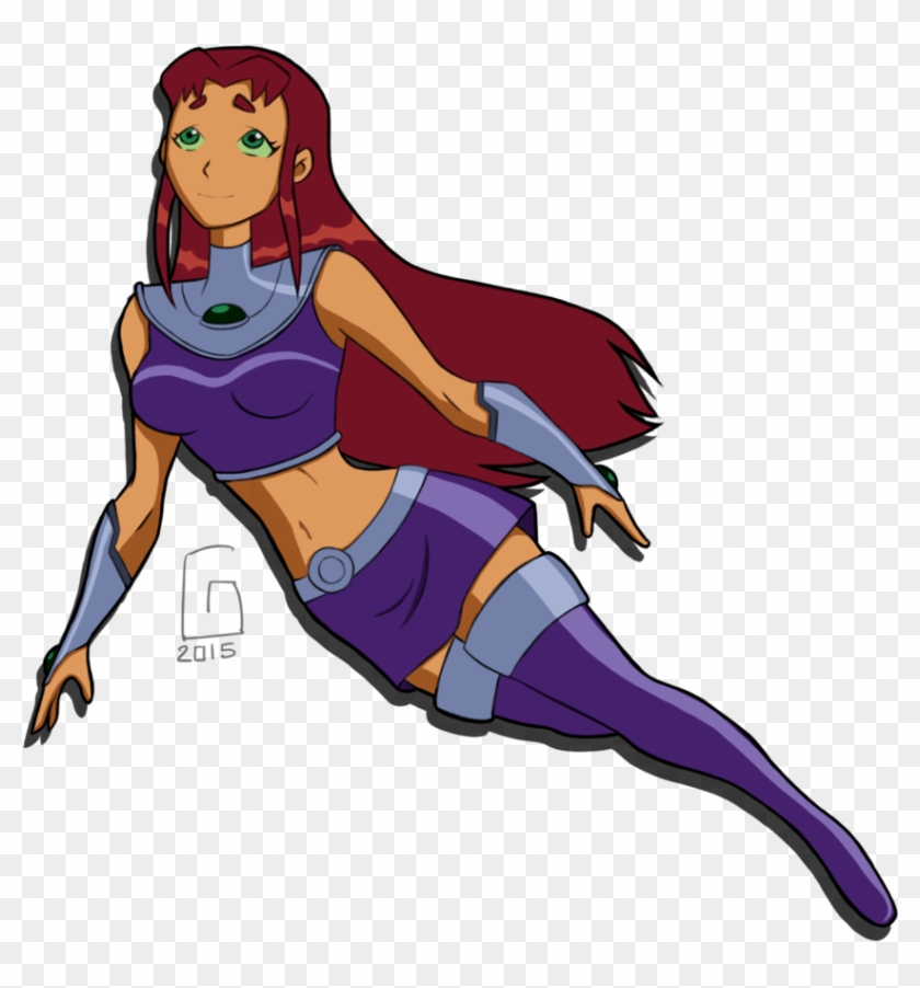 Tt Starfire And Robin Redesign By Trestyles On Deviantart - Comics #861654