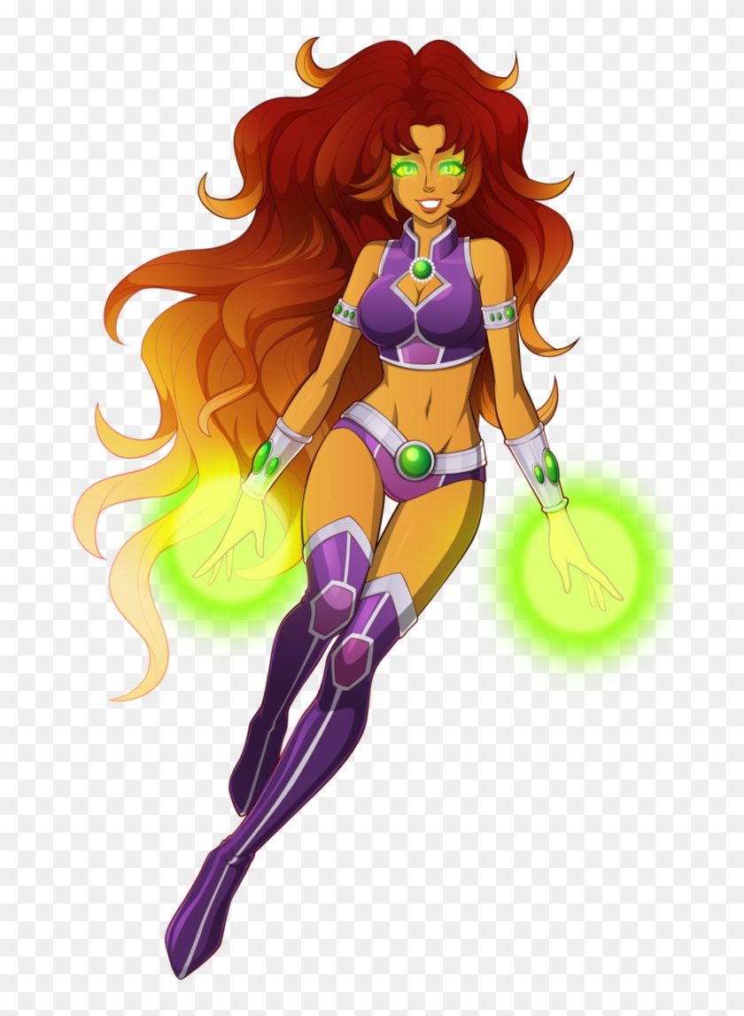 Starfire By Sparks220stars - Starfire Dc Png #861671