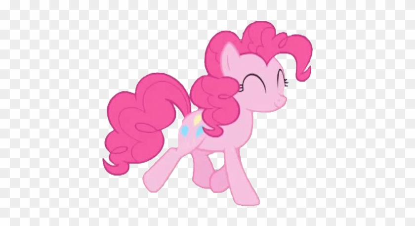 Pinkie Pie Happy Trot Animated Gif By Pinkiepizzles - Mlp Pinkie Pie Scared #861798