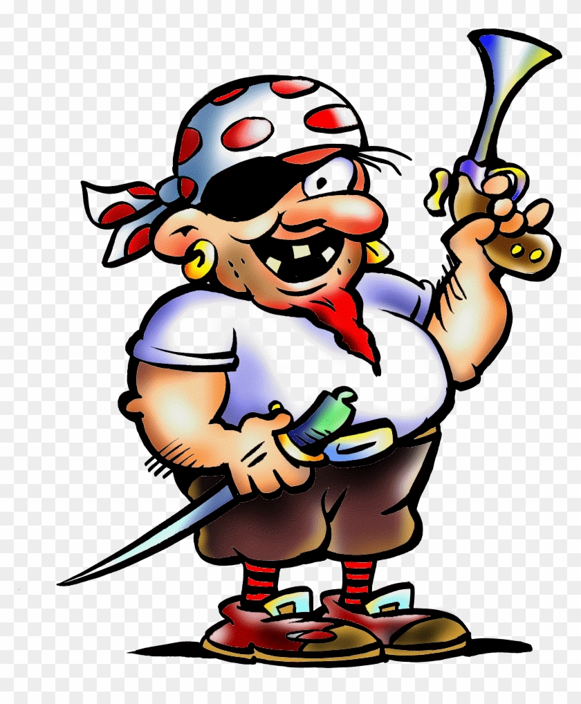 Free Pirate Clip Art - Bad Pirates Clipart #861831