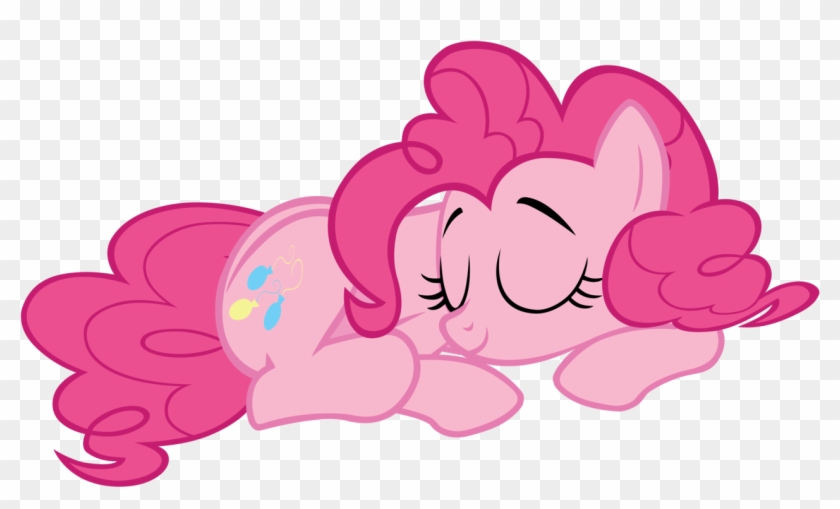 Sleepy Pinkie Pie Vector By Ikillyou121-d4yuear - Mlp Pinkie Pie Sleeping #861848