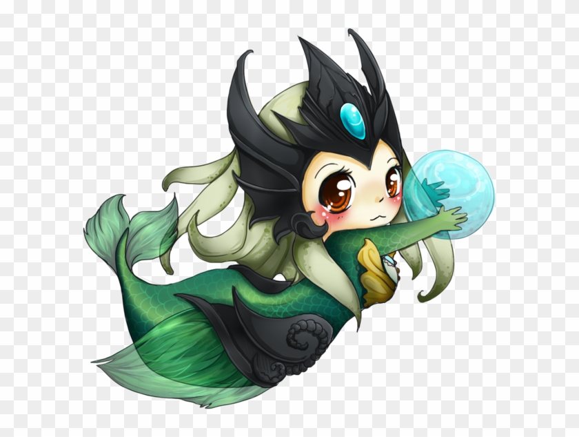 League Of Legends By *linkitty On Deviantart - Nami Lol Chibi #861855