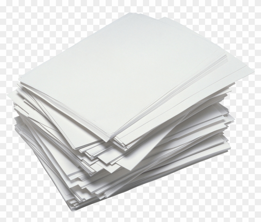 Messy Paper Stack Transparent Png - Stack Of Papers Transparent #861965