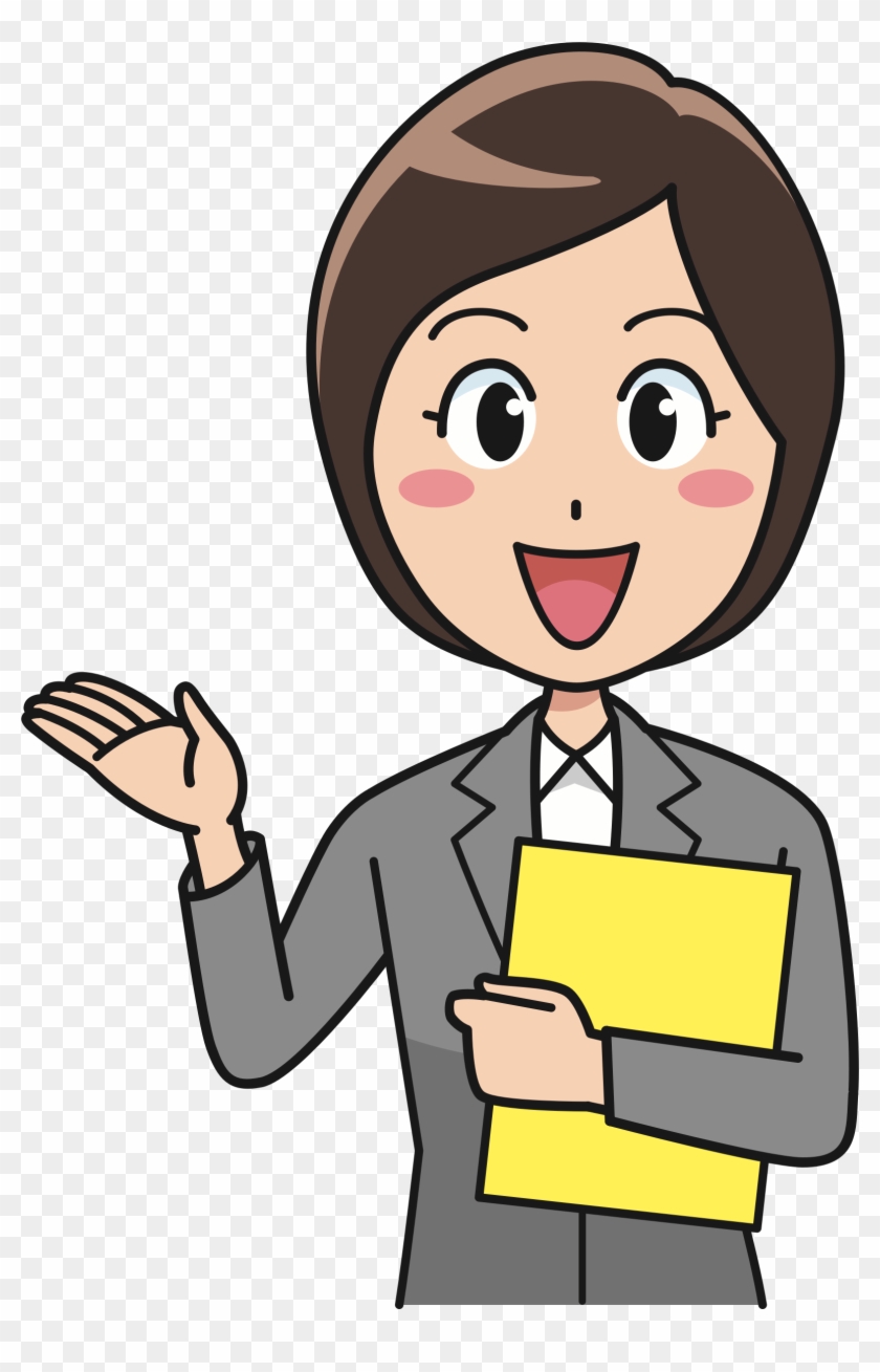 Big Image - Female Employee Clipart #155761