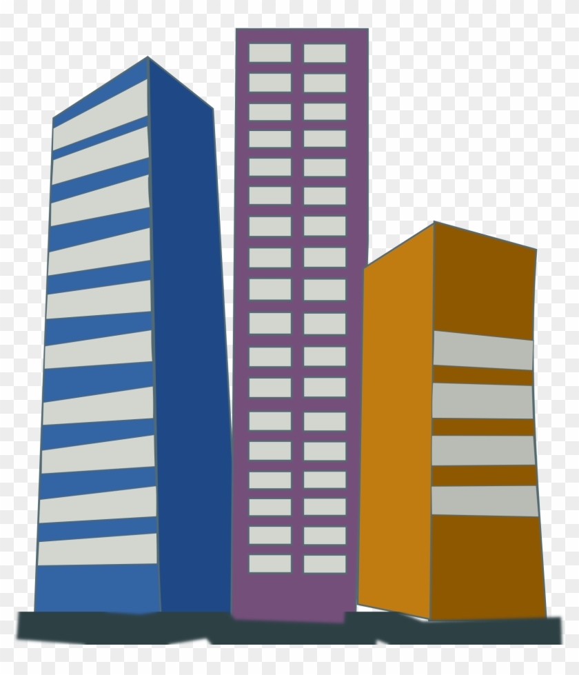 Office Clipart City Building - Private Sector Icon In Png #155889