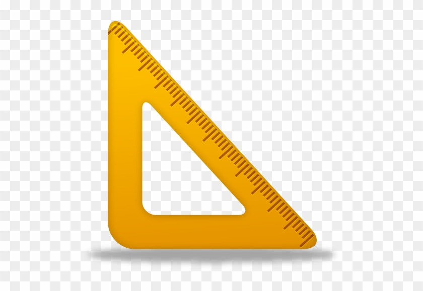 Ruler Clipart Free Download - Regua De Triangulo #155934