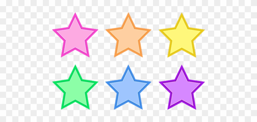 Free Printable Colored Stars - Full Size PNG Clipart Images Download