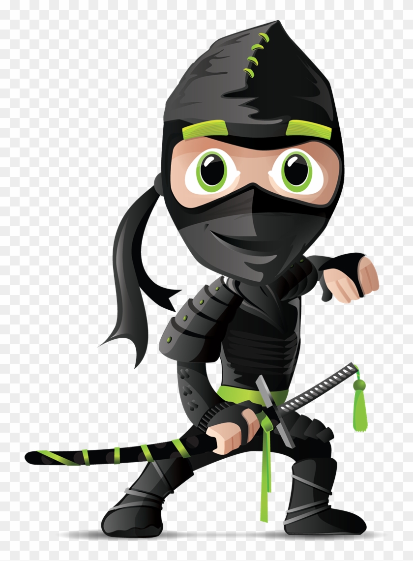 Free To Use & Public Domain Japanese Clip Art - Ninja Character #156318