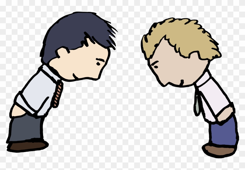 Clipart Two Guys Bowing - Bowing Clipart #156754