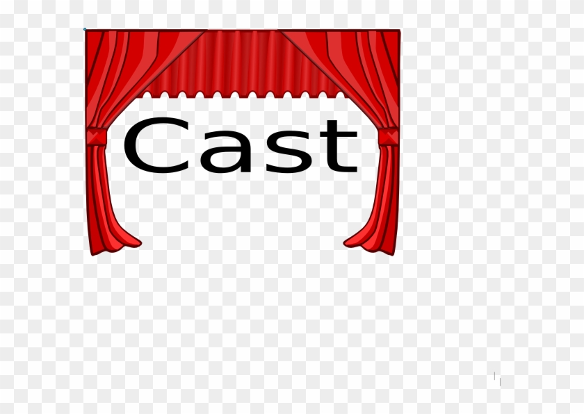 Cast List Title Clip Art - Theatre Curtains Clip Art #157065