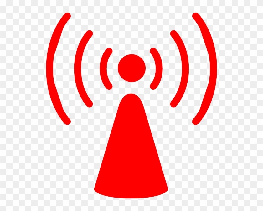 Faulty Ap Clip Art At Clker - Access Point Icon Red #157403