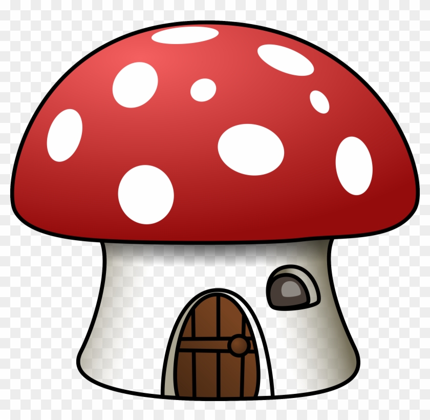 Clipart Mushroom House - Mushroom House Clipart #157419