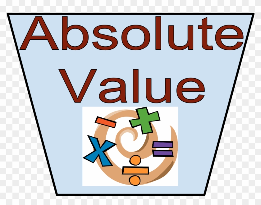 Math Techniques And Strategies - Absolute Value Clipart #157428