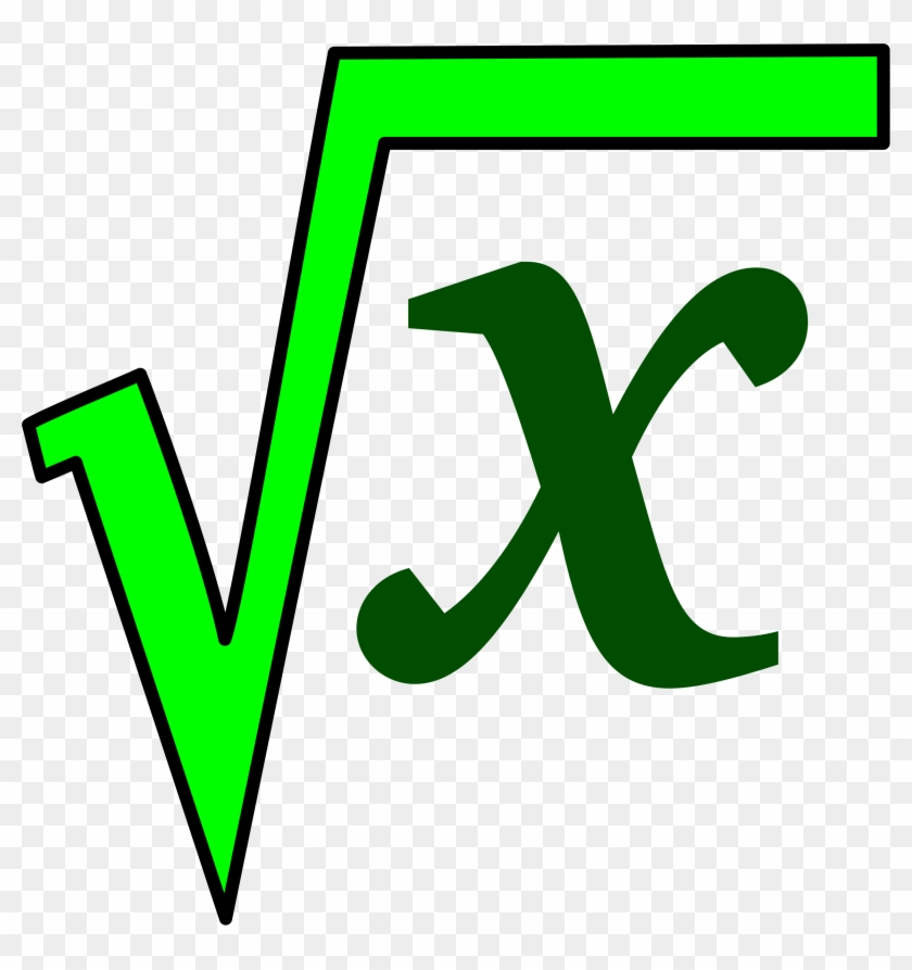 Big Image - Square Root Clip Art #157494