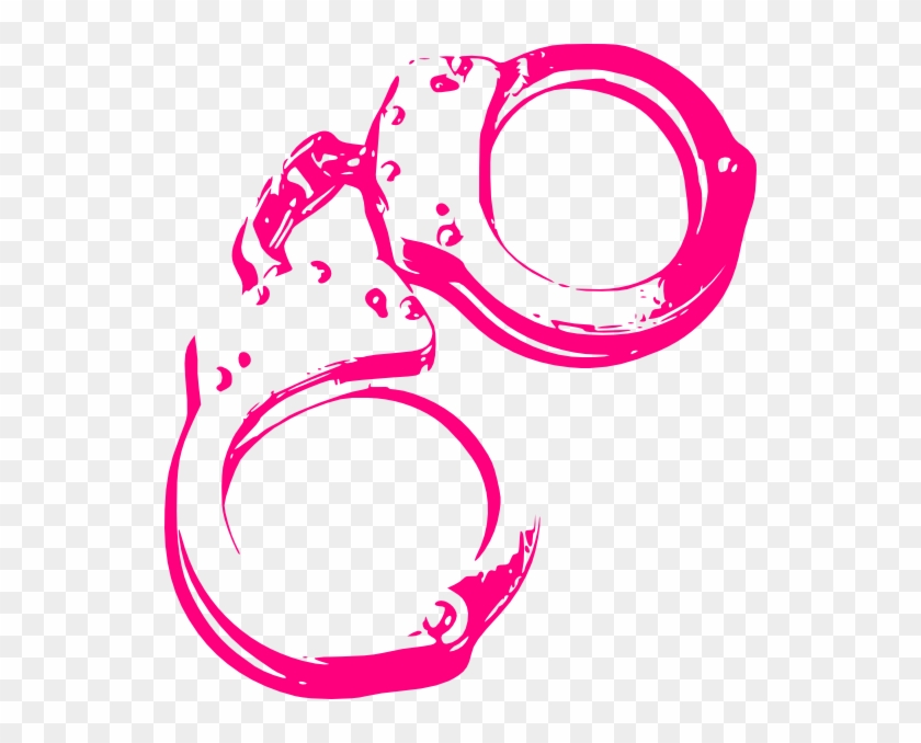 Pink Handcuffs Clipart #157621