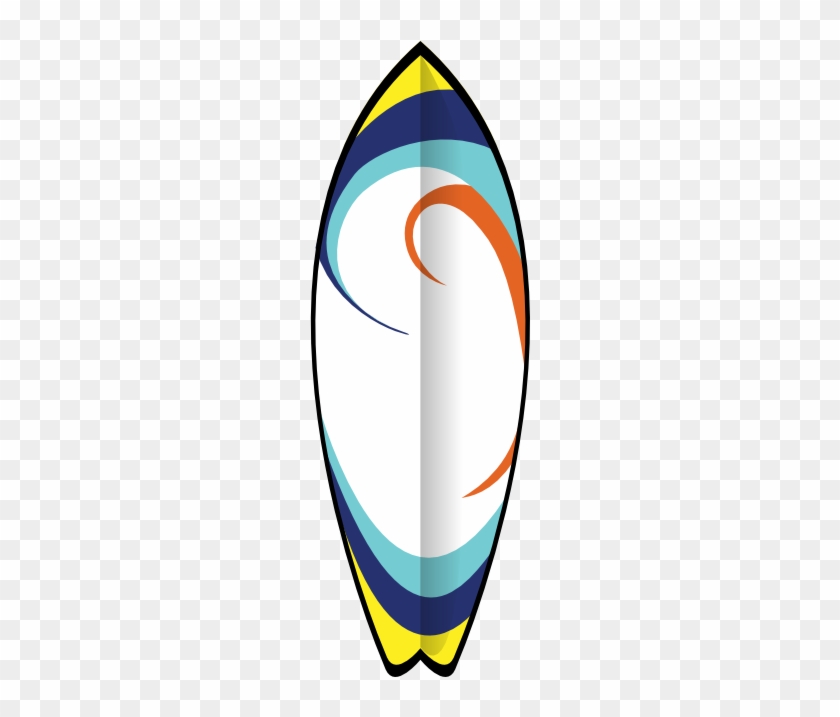 Clip Art Surf Board #157633