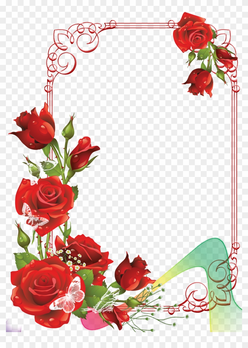 0 Bd628 61da0ade Orig - Roses Borders And Frames #157873