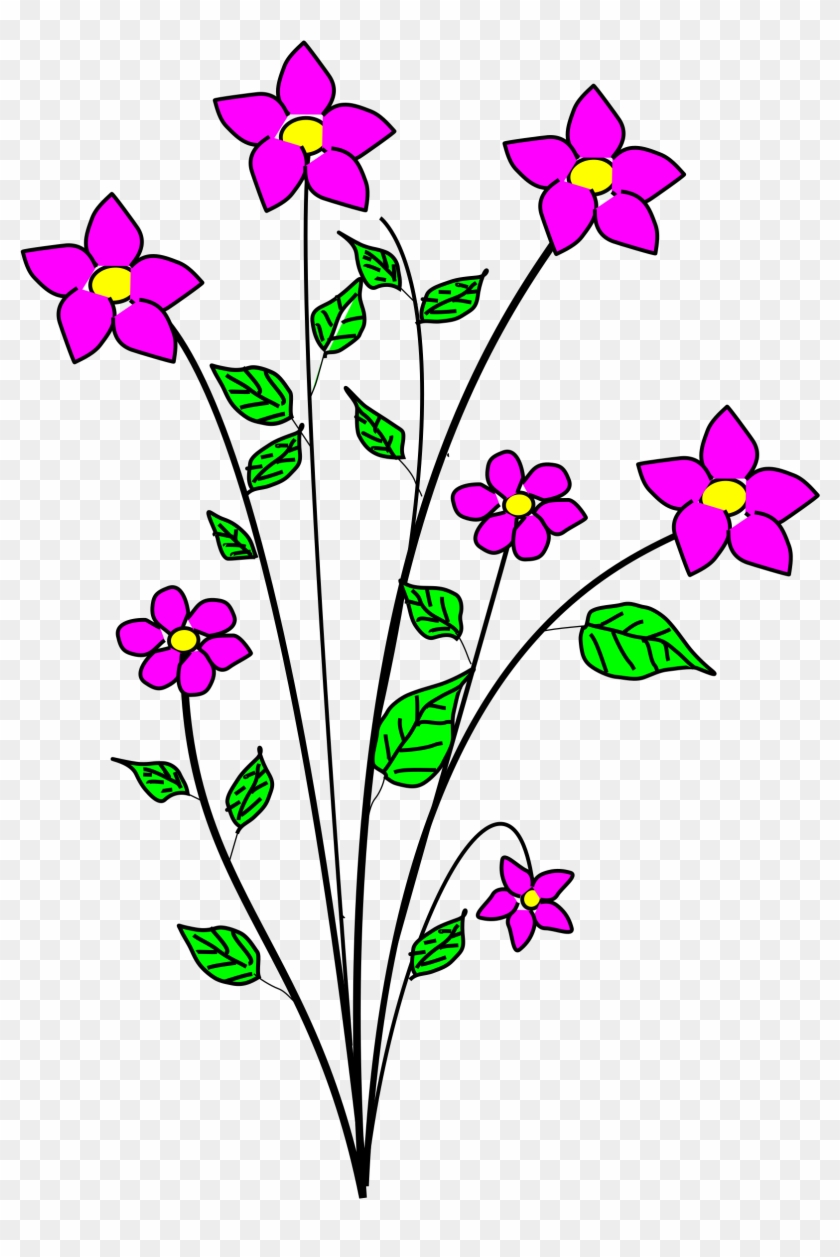 Big Image - Flowering Plant Clipart #157876